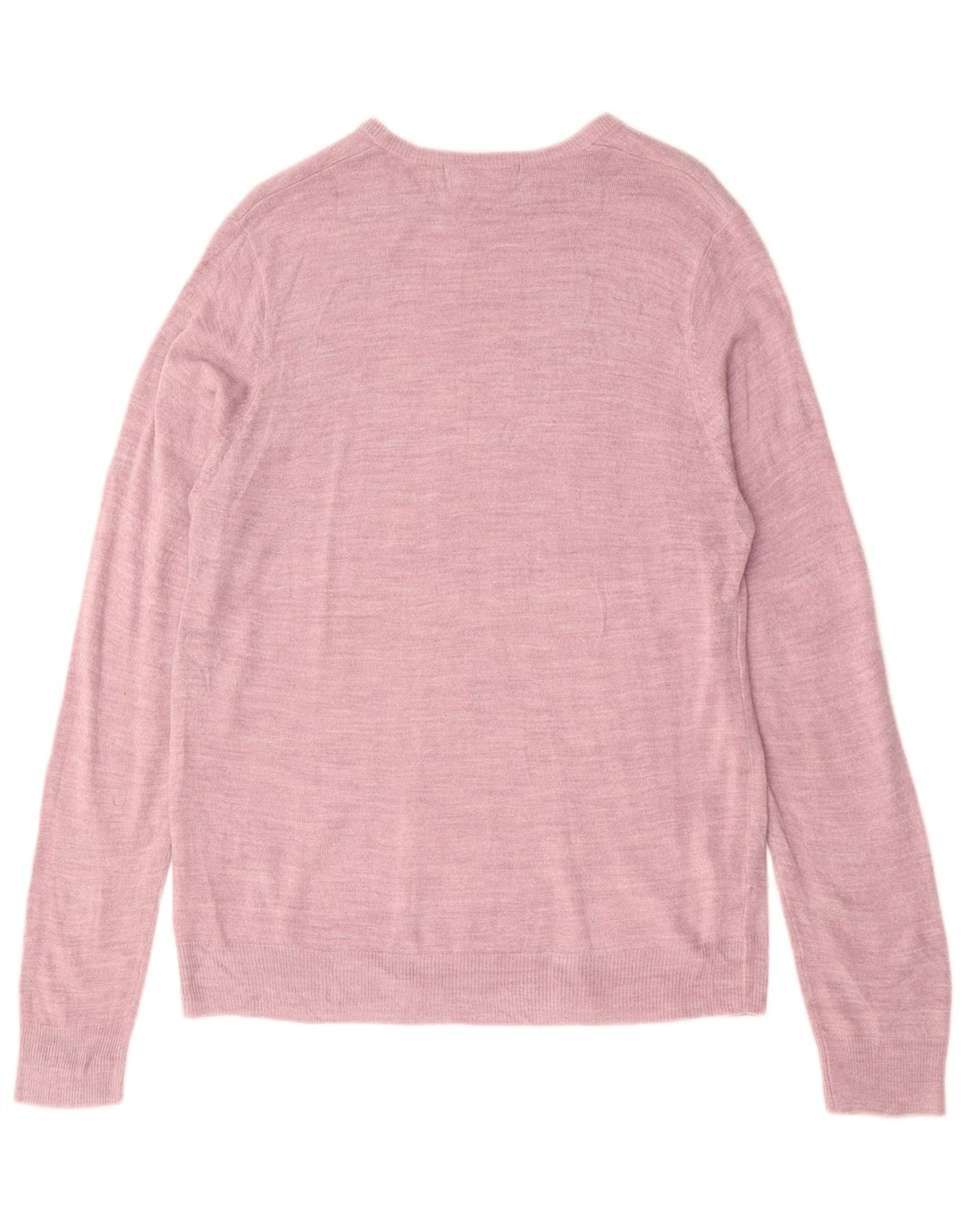 MARKS & SPENCER Jersey con Cuello Barco para Hombre Acrílico Rosa Medio