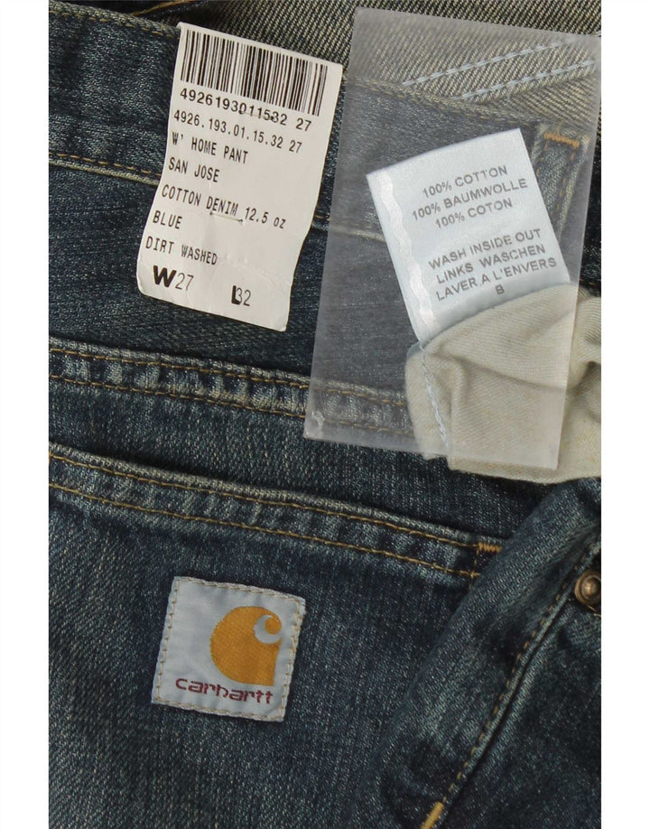 Vaqueros Carhartt Mujer Bootcut W27 L32 Algodón Azul