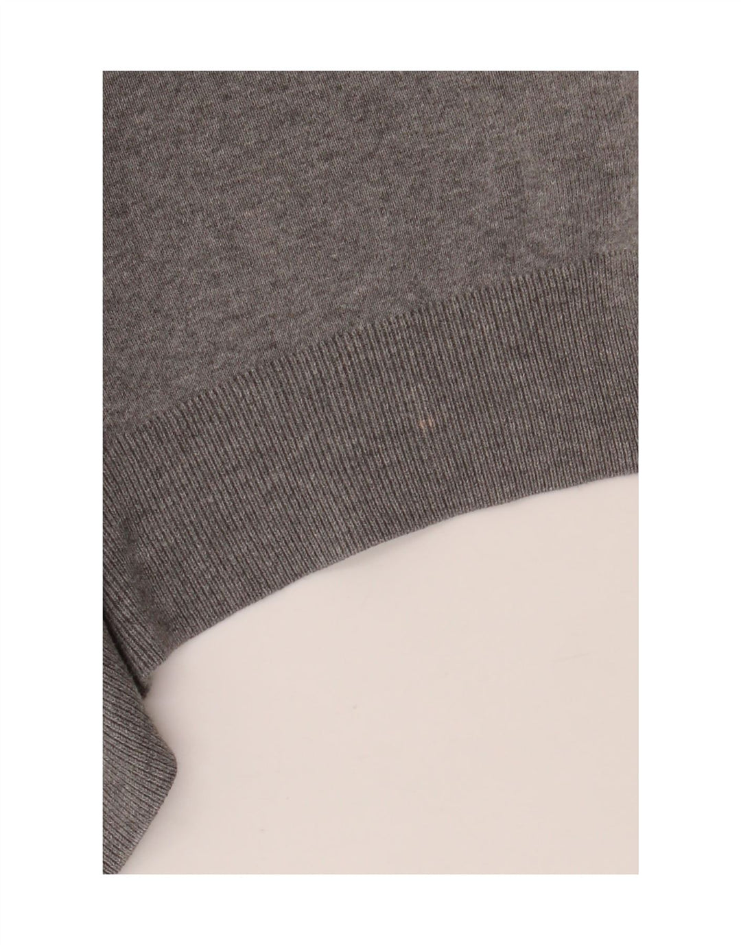 POLO RALPH LAUREN Jersey con cuello en V para hombre Algodón gris medio