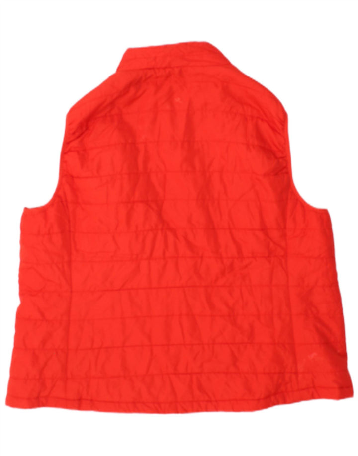 Marks & Spencer Chaleco acolchado para mujer UK 20 2XL Naranja Poliéster