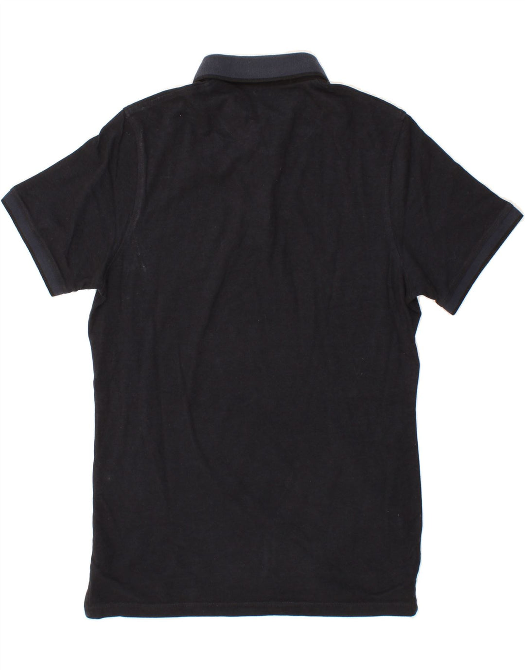 JACK & JONES Mens Polo Shirt Large Navy Blue Cotton Vintage Jack & Jones and Second-Hand Jack & Jones from Messina Hembry 