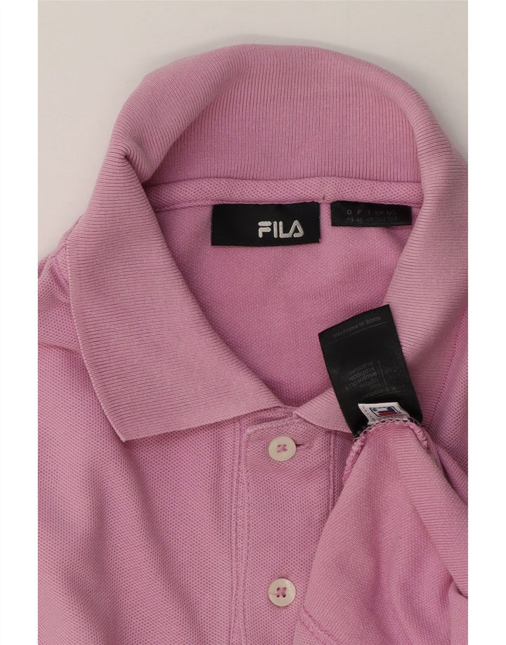 Polo Fila Hombre Pequeño Algodón Rosa