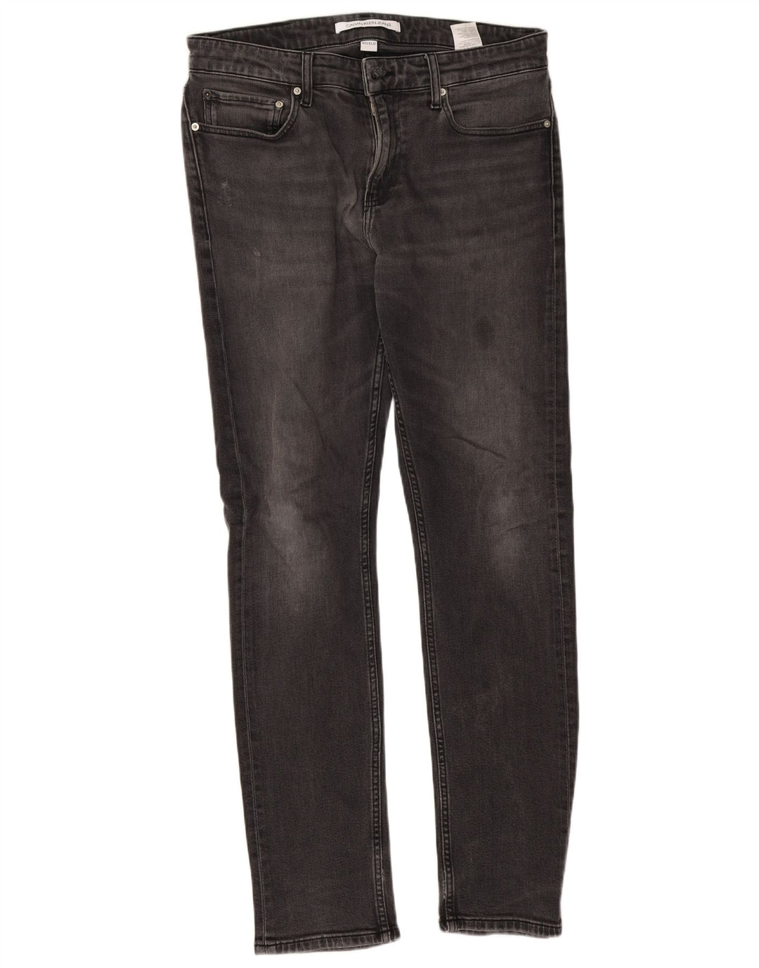 Calvin Klein Jeans ajustados para hombre W32 L32 Algodón gris