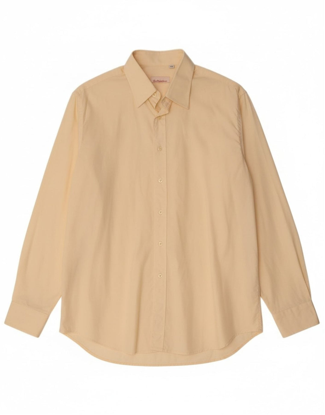 Gian Marco Venturi Camisa Hombre Talla 17 43 XL Algodón Beige