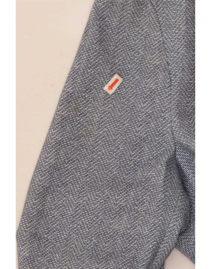 Zara Chaqueta Blazer De 2 Botones Para Hombre EU 48 Algodón Azul Medio
