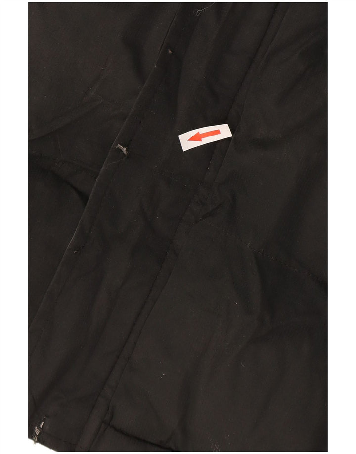 Chaqueta acolchada con capucha para hombre Mountain Warehouse ES 38 Mediana Poliéster negro