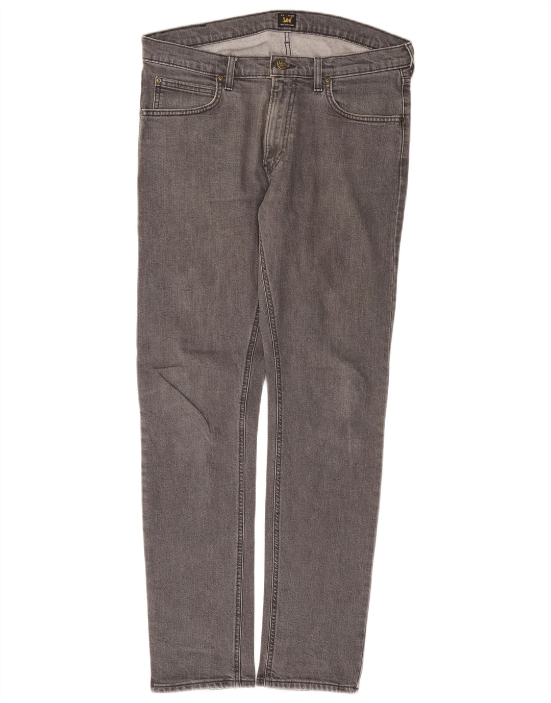 Lee Jeans Luke Slim para Hombre W34 L32 Algodón Gris