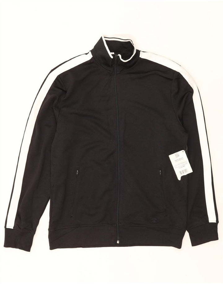 Starter Chaqueta de Chándal para Hombre UK 38/40 Medium Black Colorblock