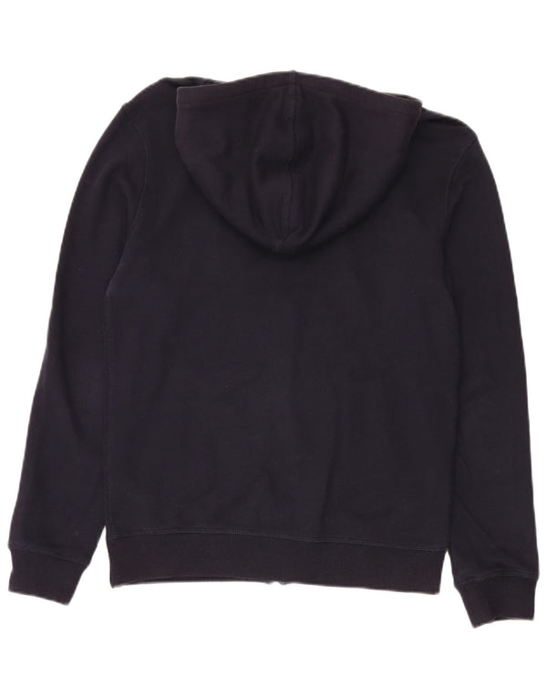 Calvin Klein Jeans Sudadera con capucha y cremallera gráfica para hombre XS Algodón azul marino