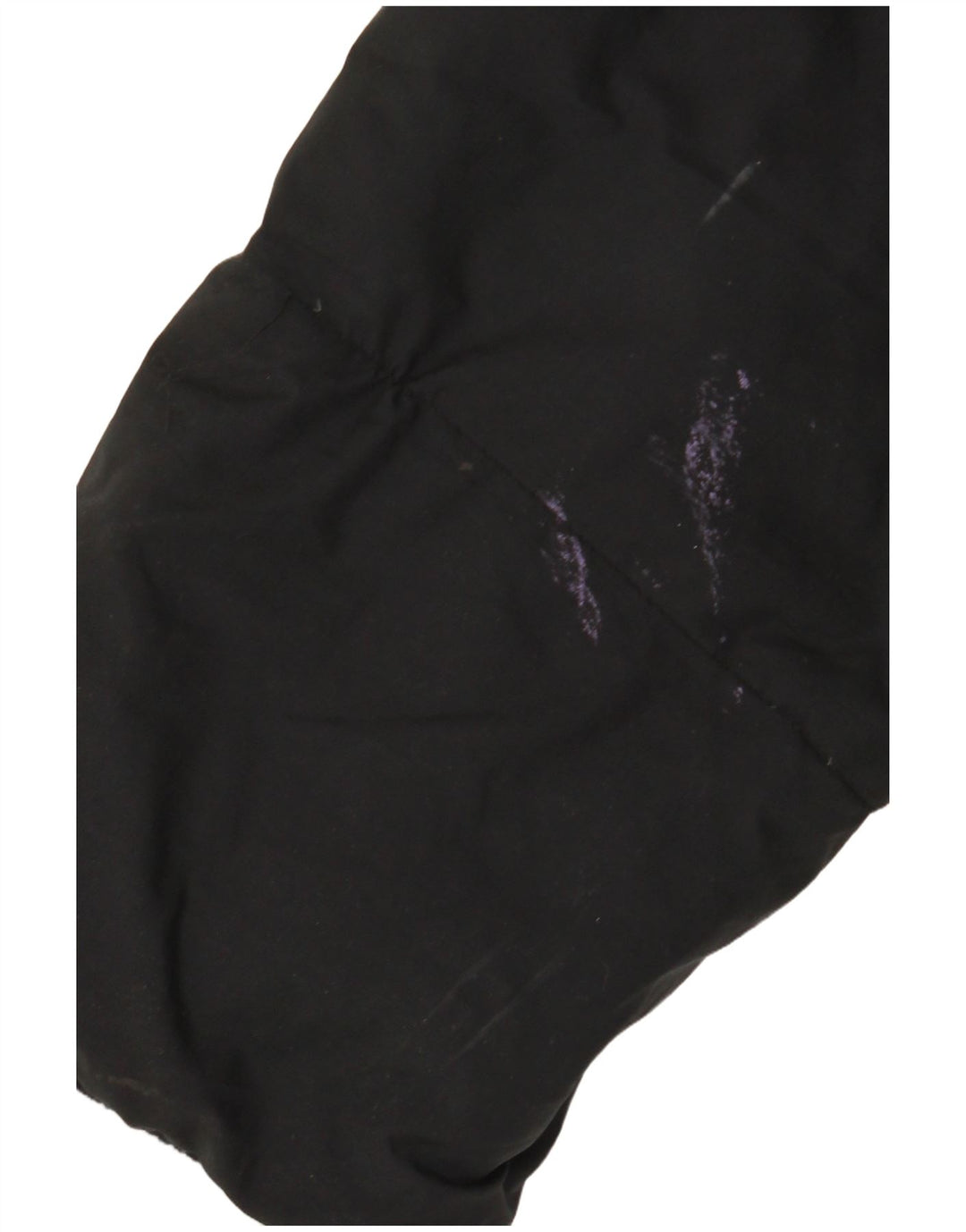 ADIDAS Chaqueta acolchada con capucha de gran tamaño para mujer UK 10 Small Poliéster negro