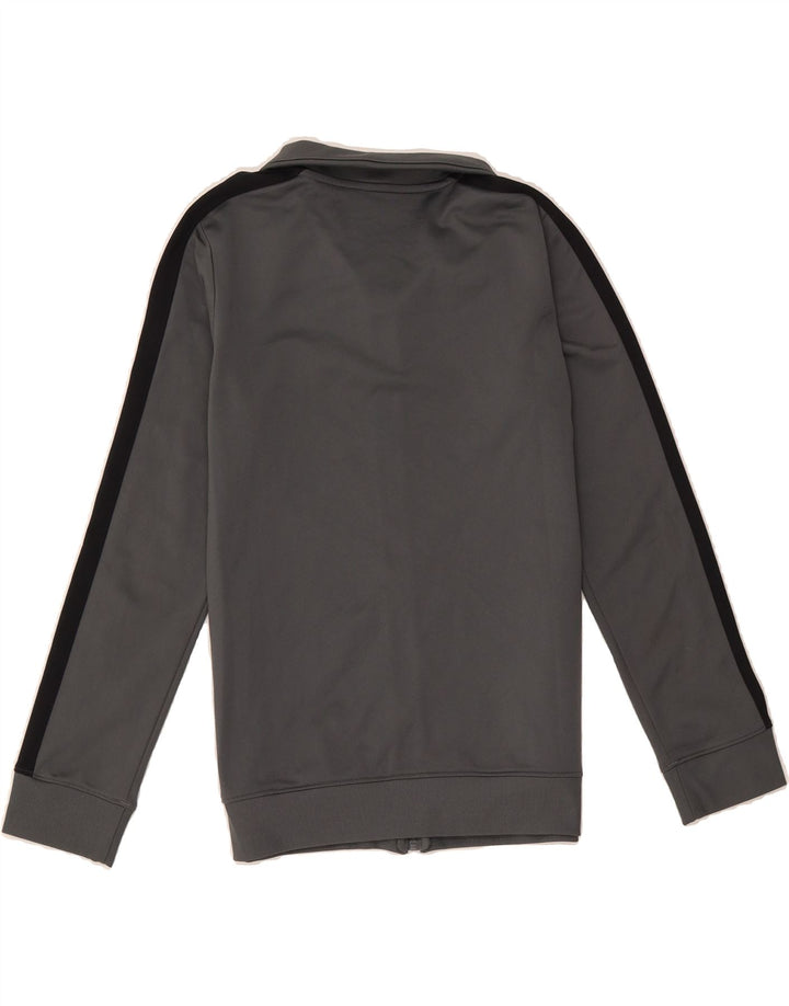 UNDER ARMOUR Boys Tracksuit Top Jacket 11-12 Years Large  Grey Colourblock Vintage Under Armour and Second-Hand Under Armour from Messina Hembry 