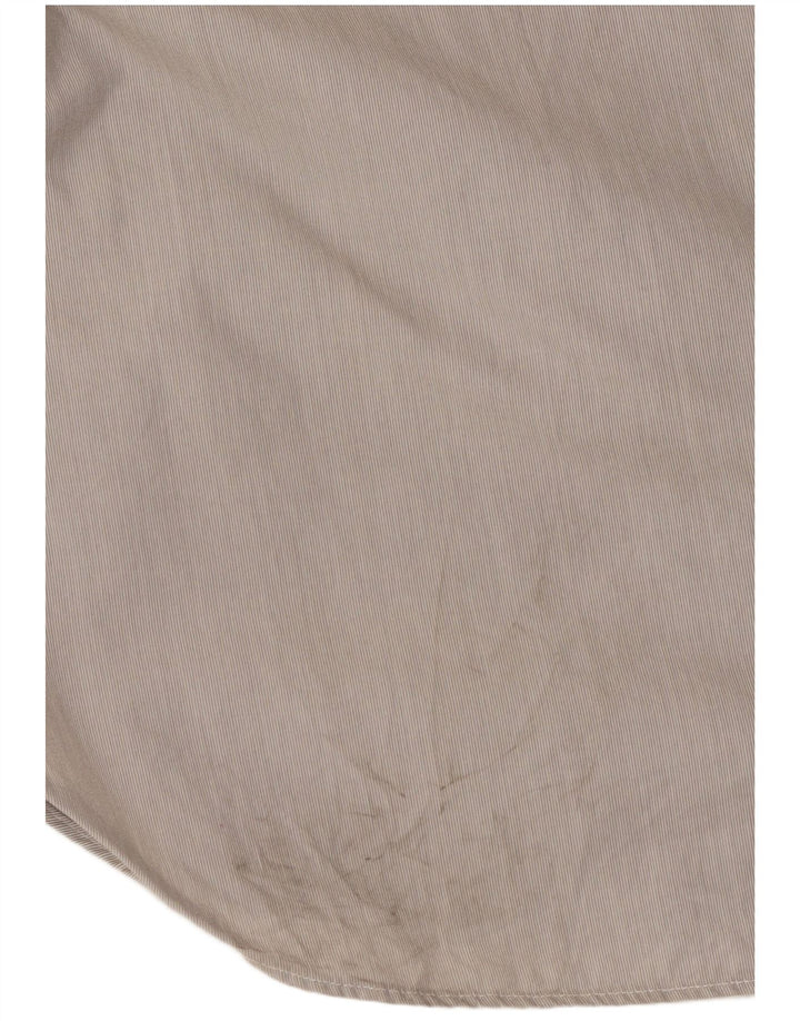 Camisa J. Crew Hombre Algodón Gris Medio