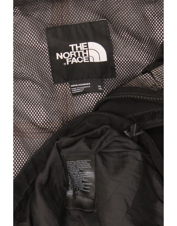 The North Face Chaqueta impermeable con capucha para hombre UK 42 XL Poliéster negro