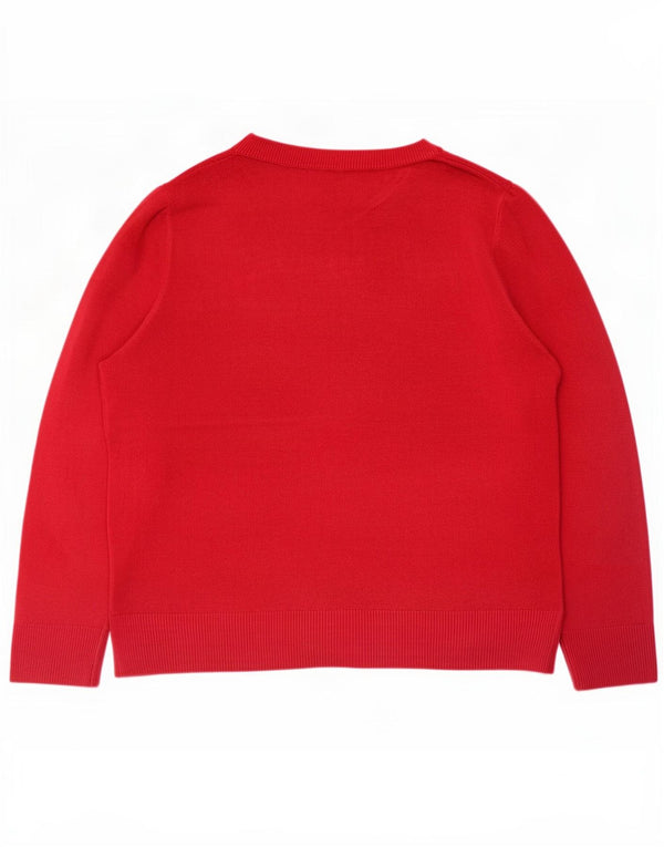 Marks & Spencer Jersey con Cuello Barco para Mujer UK 40 Acrílico Rosa Mediano