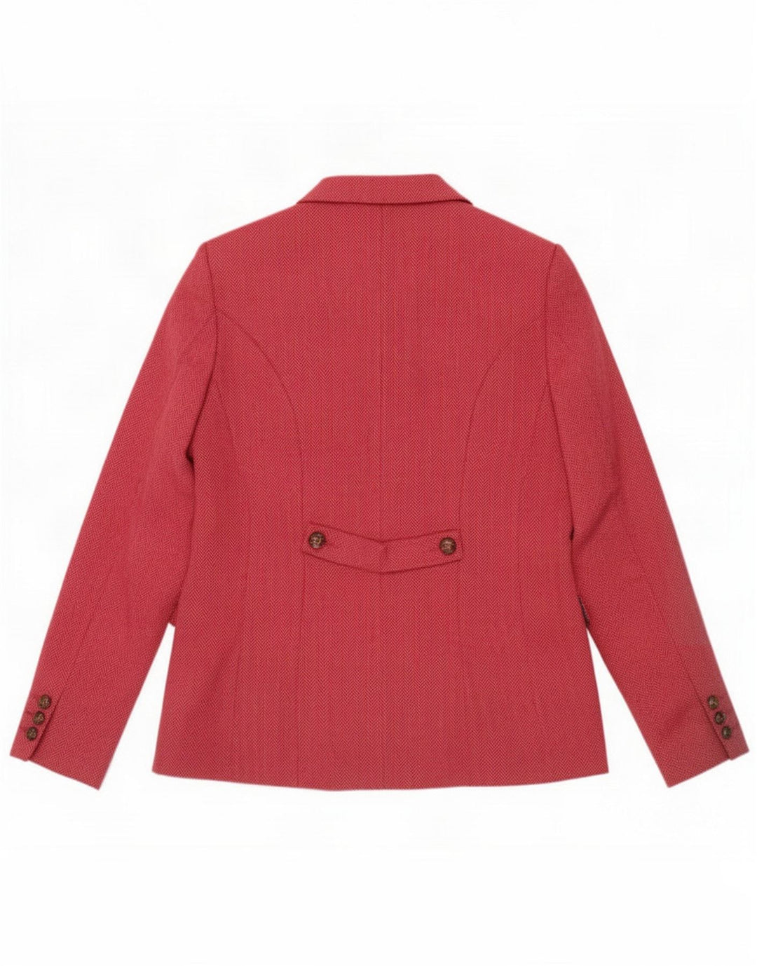 Joe Browns Chaqueta tipo blazer para mujer UK 42 Poliéster en espiga rosa medio