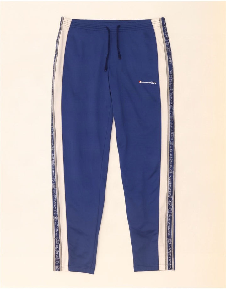 Champion Pantalones De Chándal Gráficos Para Hombre XL Azul Colorblock
