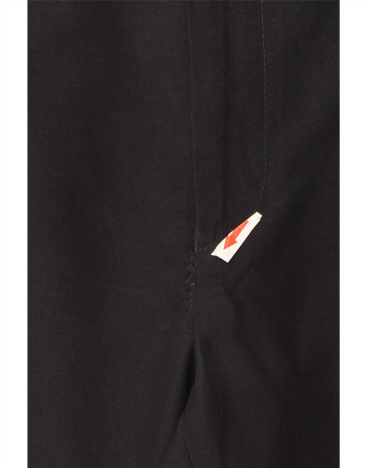 Marks & Spencer Pantalones de traje rectos de corte regular para hombre W40 L33 Azul marino