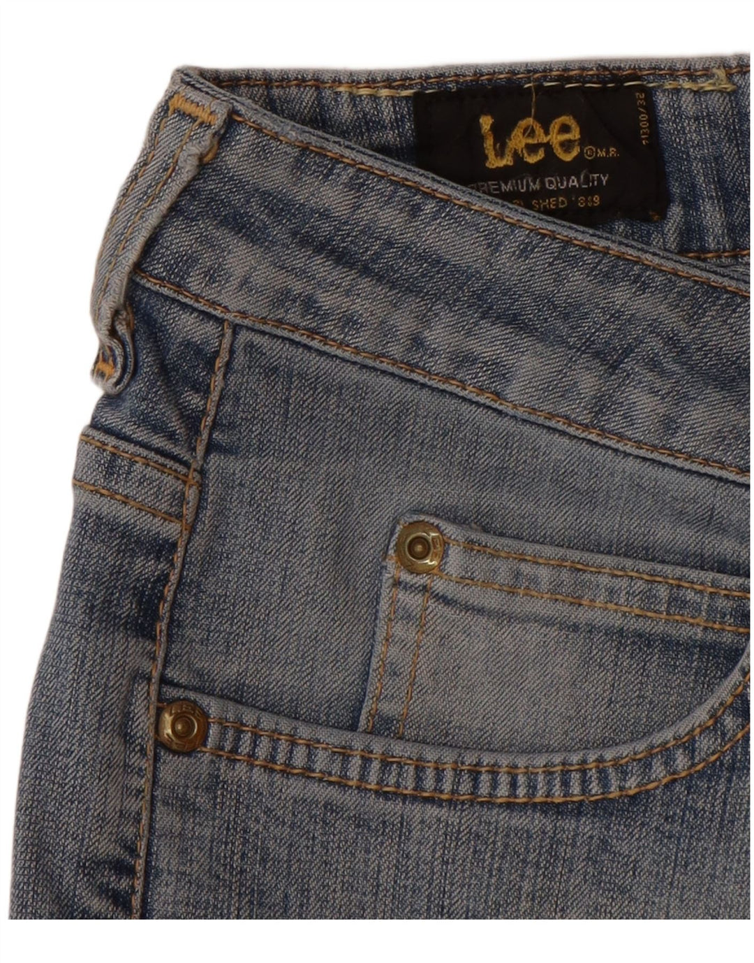 LEE Cameron Jeans Rectos para Mujer W32 L28 Algodón Azul
