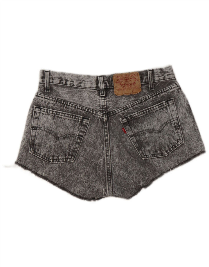 Shorts Vaqueros Levi's Mujer W28 Gris Medio