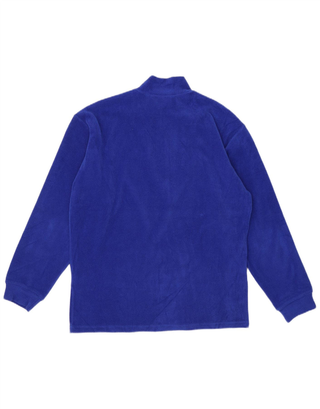 Fila Jersey polar con cuello y cremallera para hombre IT 48 Poliéster azul medio