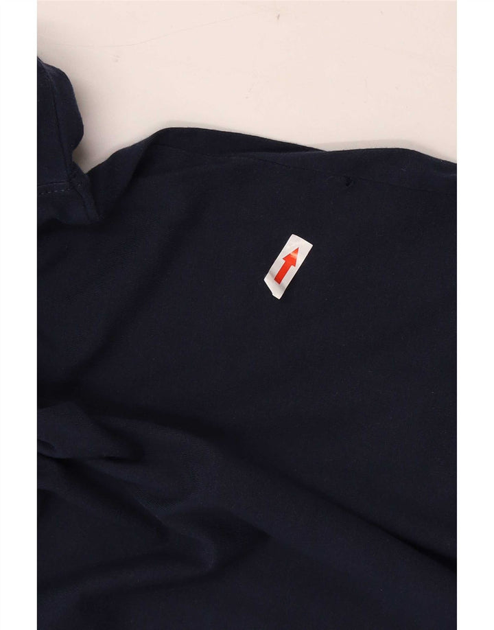 Fila - Camiseta para hombre, talla grande, algodón azul marino