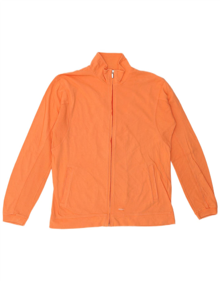 CHAMPION Chaqueta de chándal para mujer UK 18 XL Algodón naranja