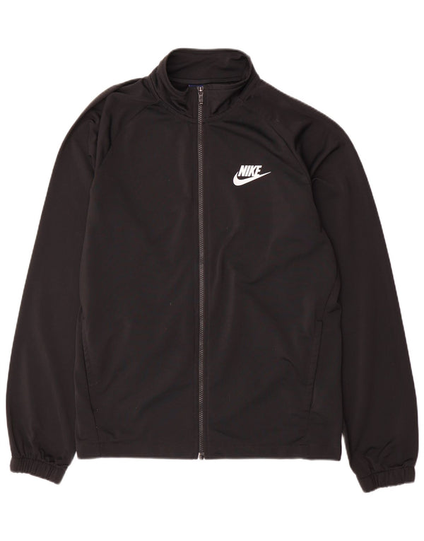 Nike - Chaqueta de chándal para hombre, color negro mediano, poliéster