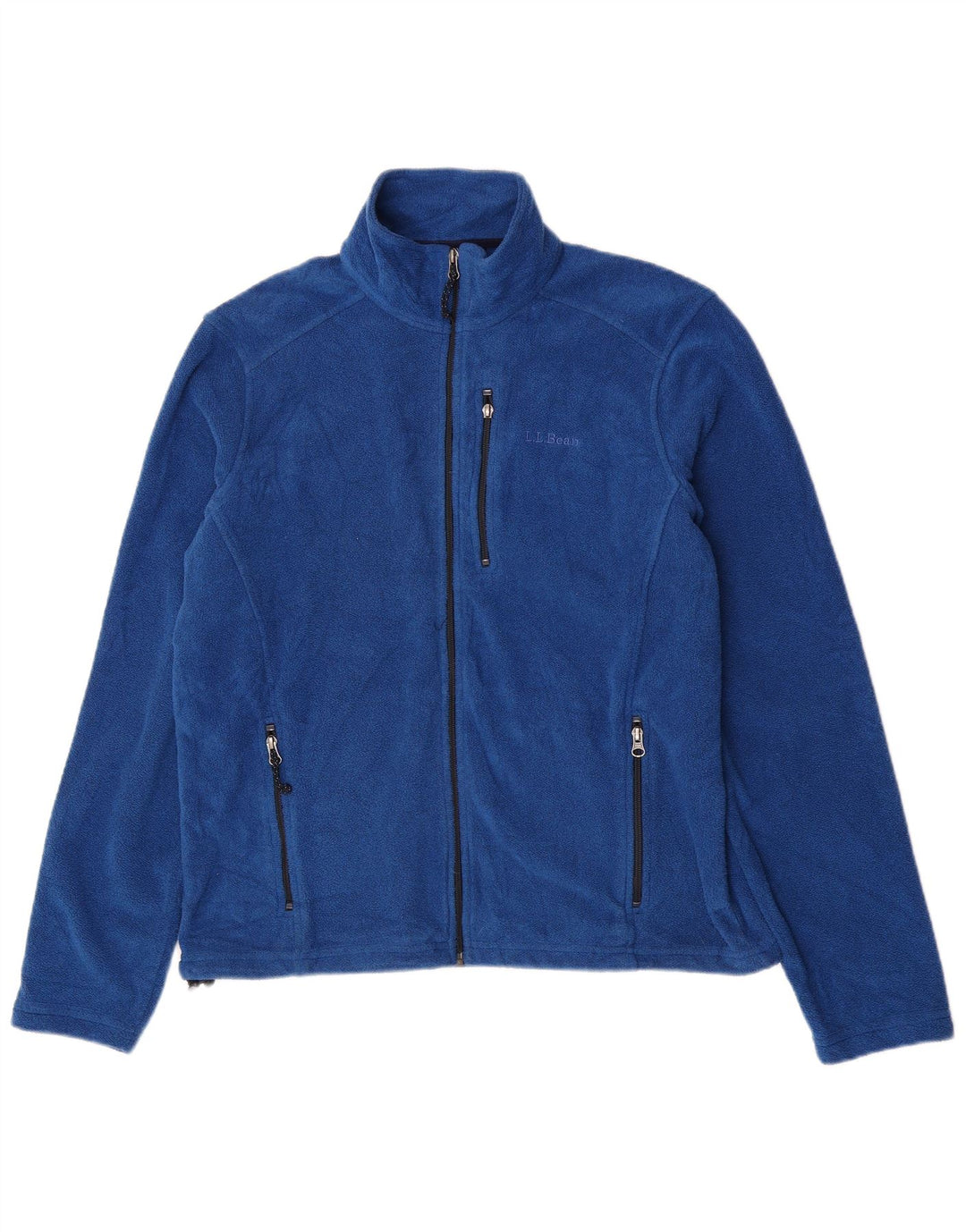 L.L.Bean Chaqueta polar para hombre UK 38 Poliéster azul medio