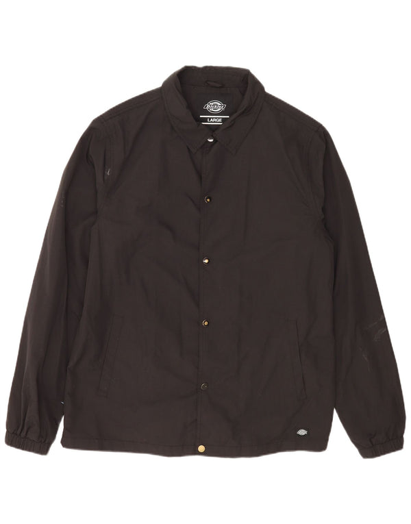 Dickies Chaqueta Bomber para Hombre UK 40 Large Poliamida Negra