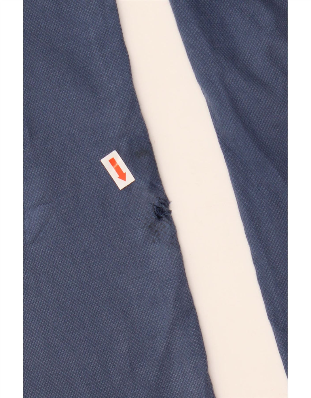 Benetton Mujer Pantalones Cortos Rectos W33 L25 Azul