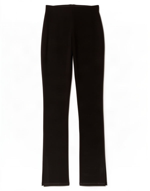 Zara Mujer Pantalones Casuales Acampanados Medianos W28 L32 Negro