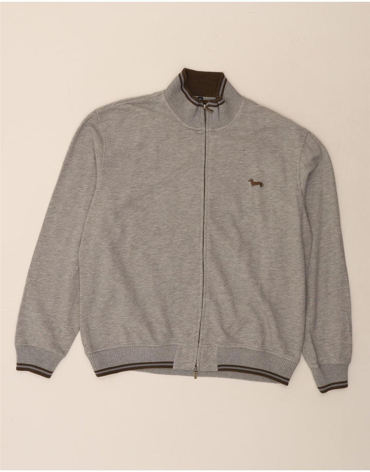 Harmont & Blaine Chaqueta de chándal de ajuste regular para hombre 3XL Gris moteado