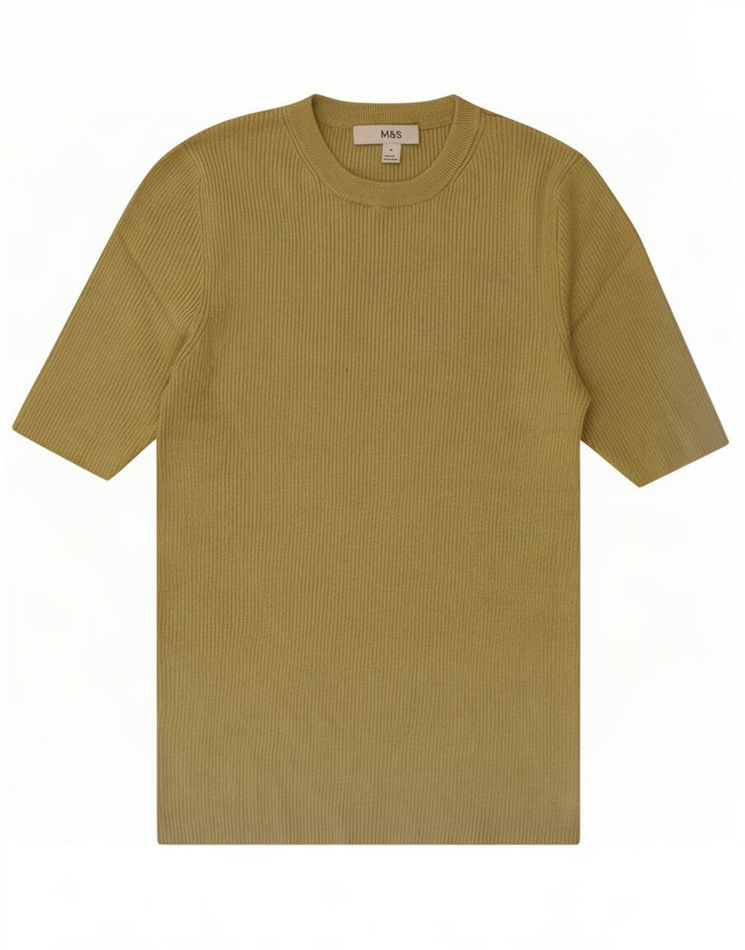 Marks & Spencer Top para mujer manga 3/4 UK 12 Medium Khaki