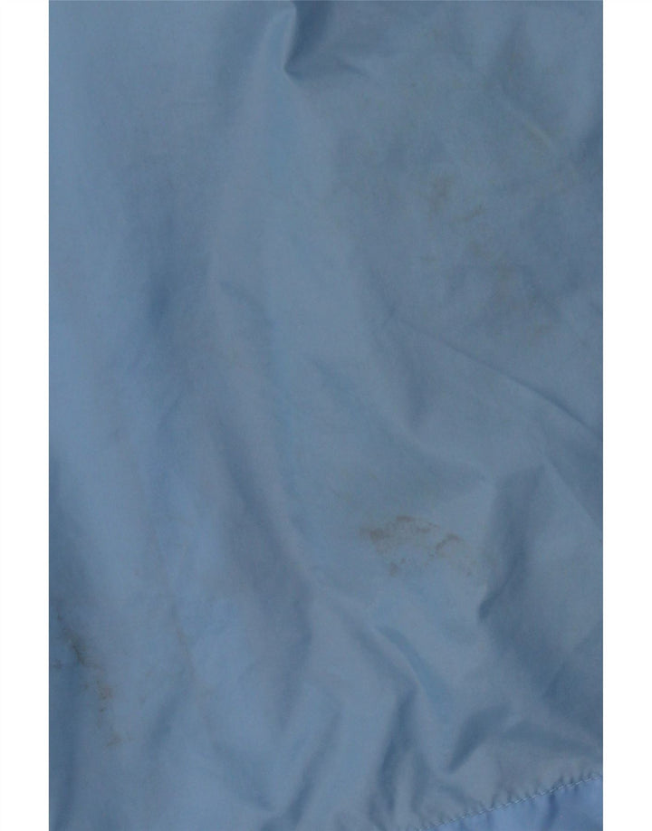 Champion Chaqueta impermeable con capucha para hombre UK 38 Poliamida azul medio