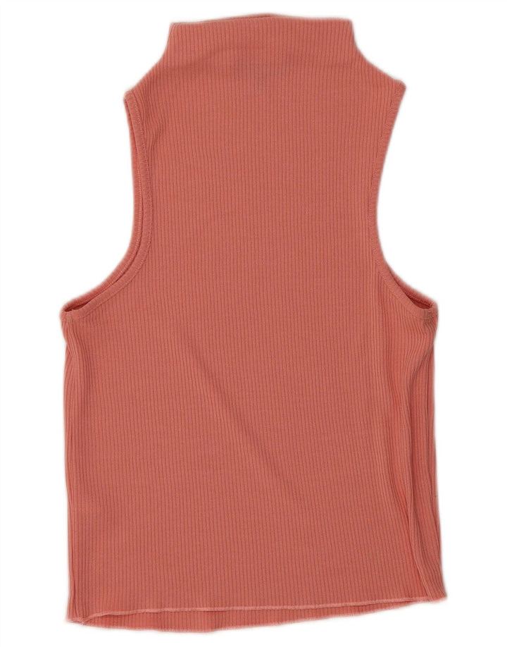 Topshop Top sin mangas para mujer UK 10 Small Pink