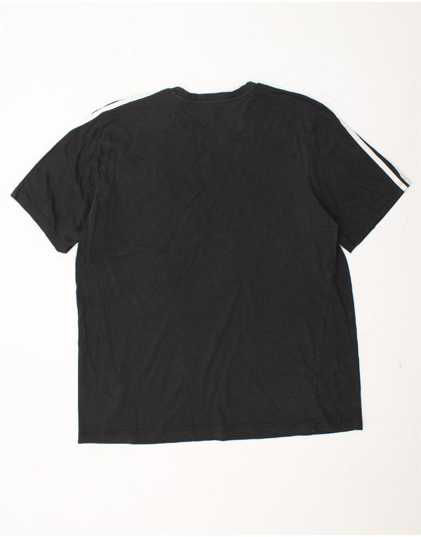 ADIDAS Camiseta Hombre Top XL Algodón Negro