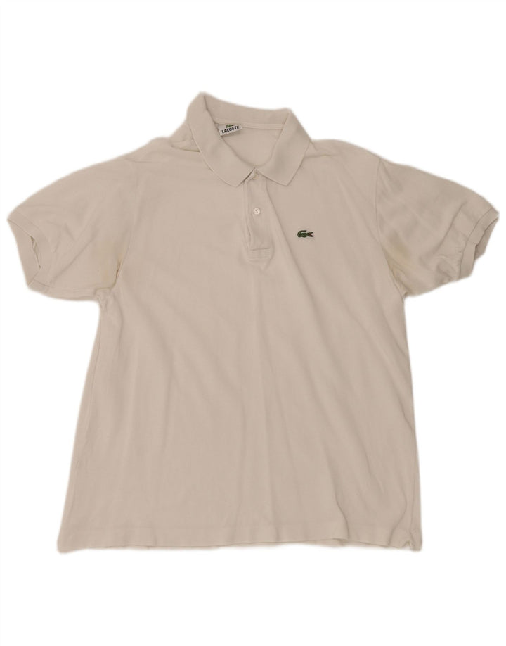 Polo Lacoste Hombre Talla 6 XL Blanco
