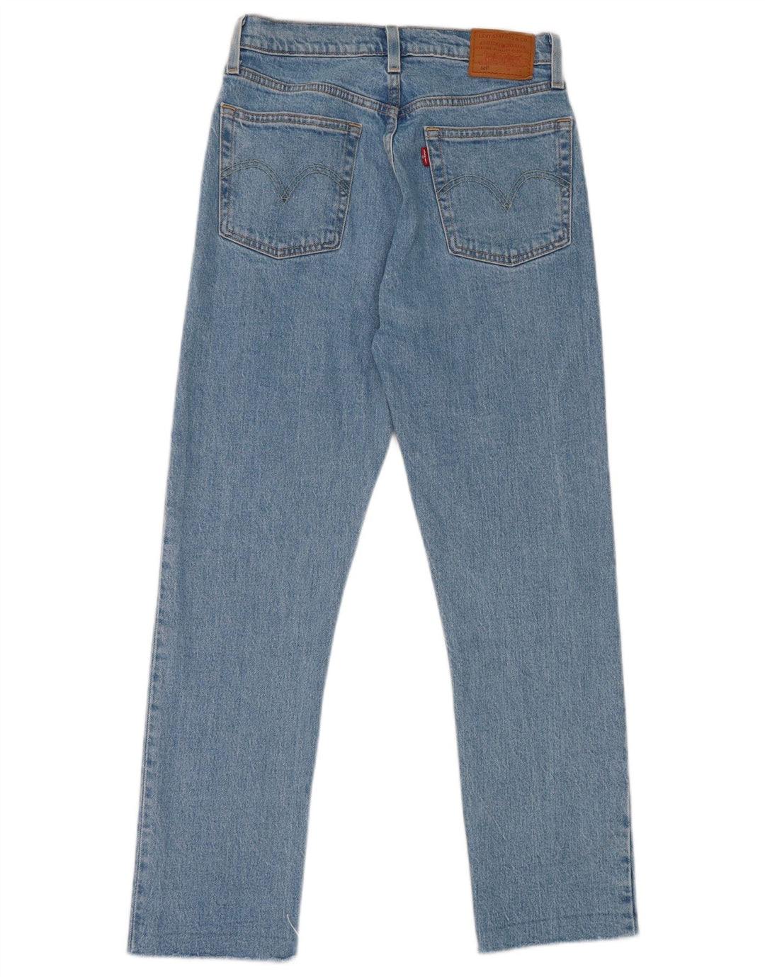 Vaqueros Levi's Mujer 501 Rectos W26 L28 Algodón Azul