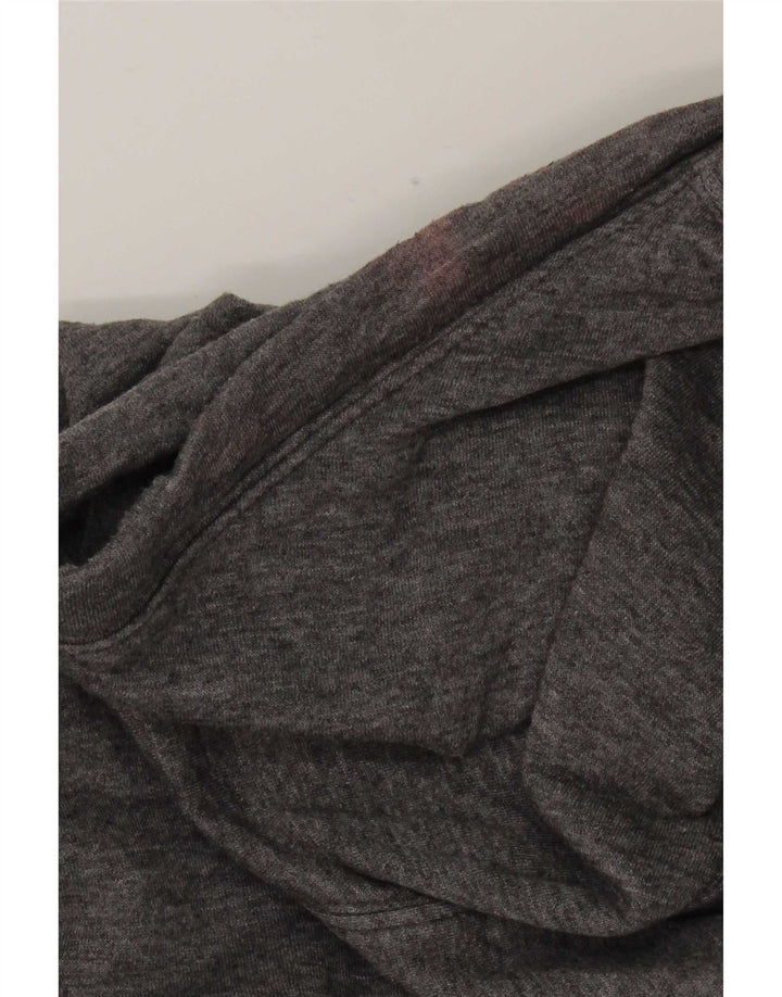 Nike - Sudadera con capucha para mujer, talla 40, algodón gris medio