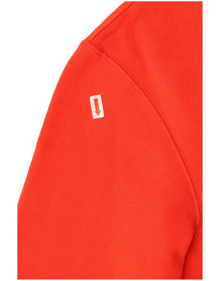 SUPERDRY Hombre Sudadera Jumper Small Naranja Algodón