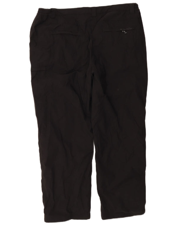 Pantalón cortavientos para mujer Mountain Warehouse UK 18 XL W40 L29 Negro
