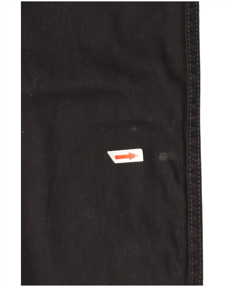 WRANGLER Vaqueros rectos Wesley para hombre W30 L32 Algodón negro