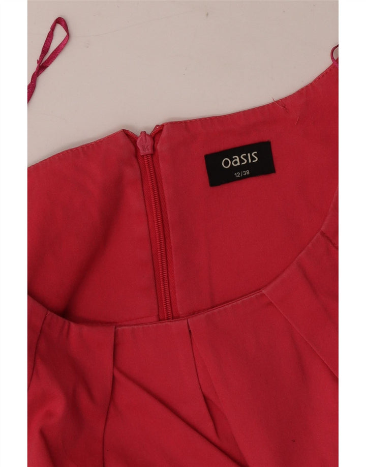 Oasis Vestido tubo para mujer UK 42 Rosa mediano