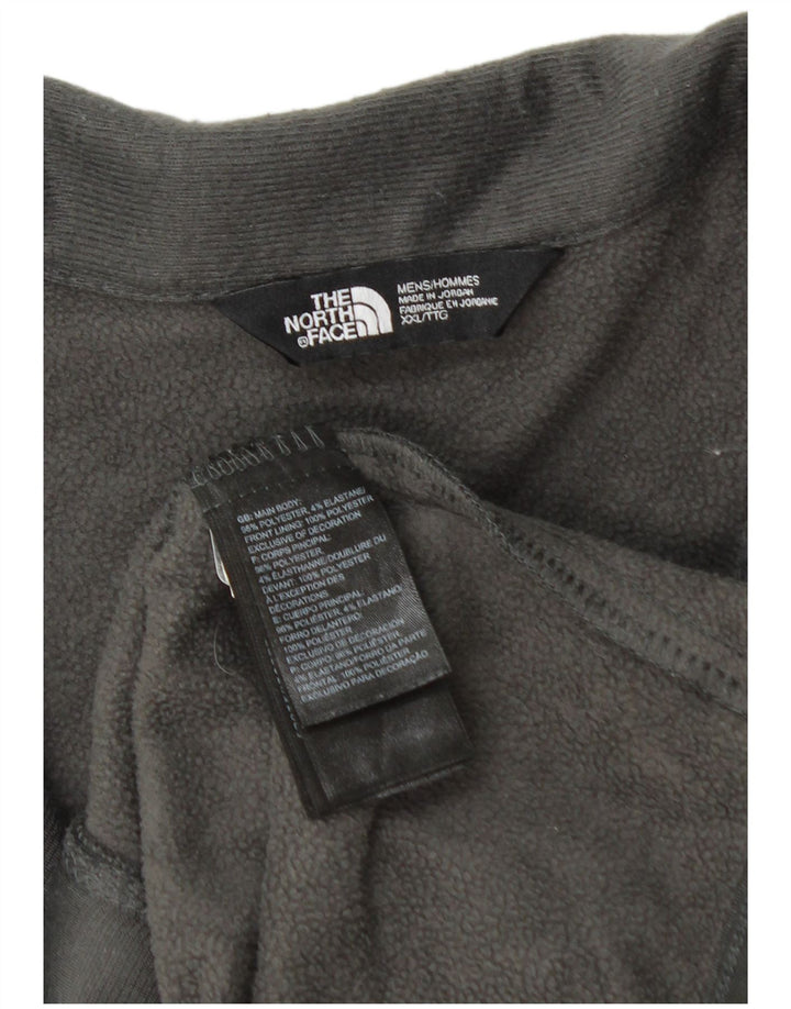 THE NORTH FACE Chaqueta superior de chándal para hombre 2XL Poliéster moteado gris