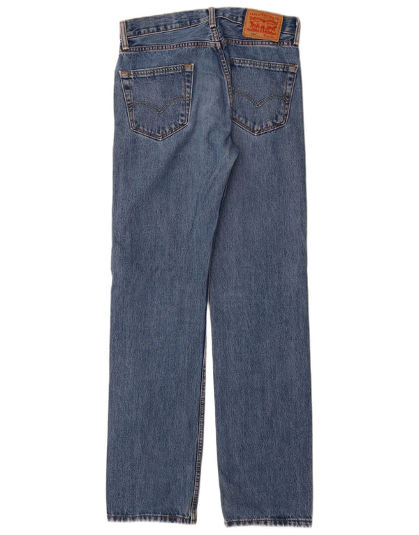 Levi's Hombre 505 Vaqueros Rectos W30 L34 Algodón Azul