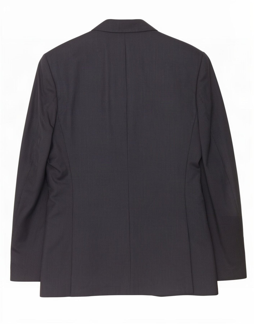 Zara Chaqueta tipo blazer de 2 botones para hombre EU 48 Poliéster a rayas azul marino mediano