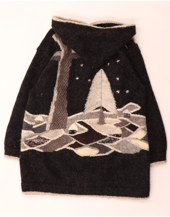 DOBRILA Suéter tipo cárdigan extragrande para mujer Reino Unido 16 Grande Gris Novedad