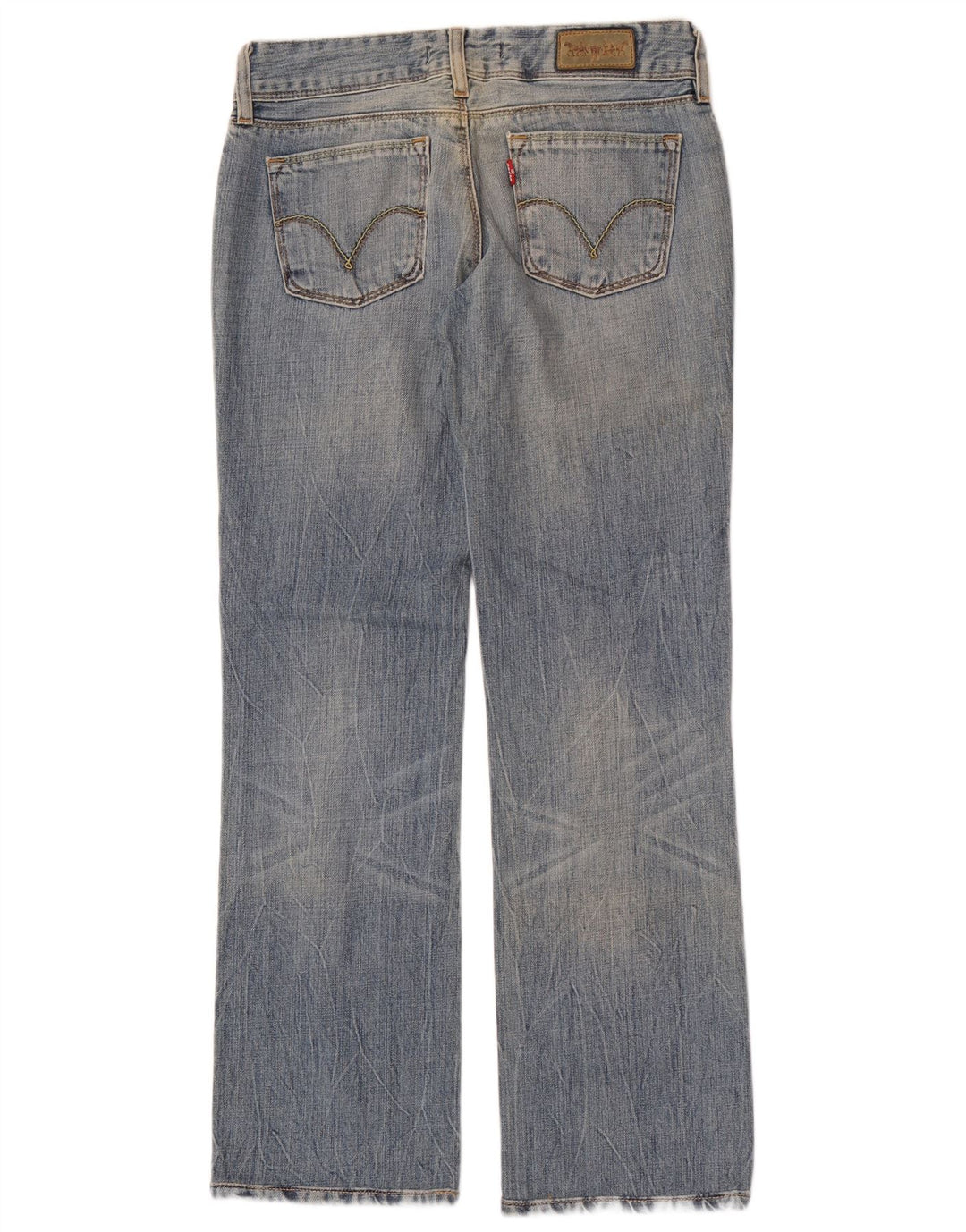 Vaqueros Levi's Mujer 570 Rectos W28 L30 Algodón Azul