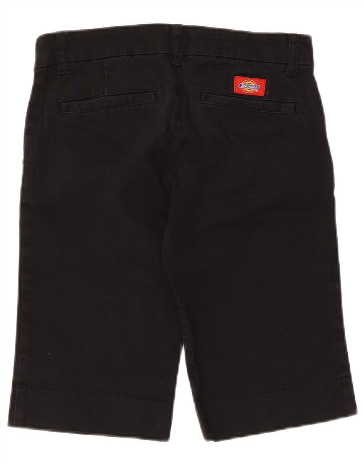 Dickies Pantalones cortos chinos para mujer US 3 Small W28 Algodón negro
