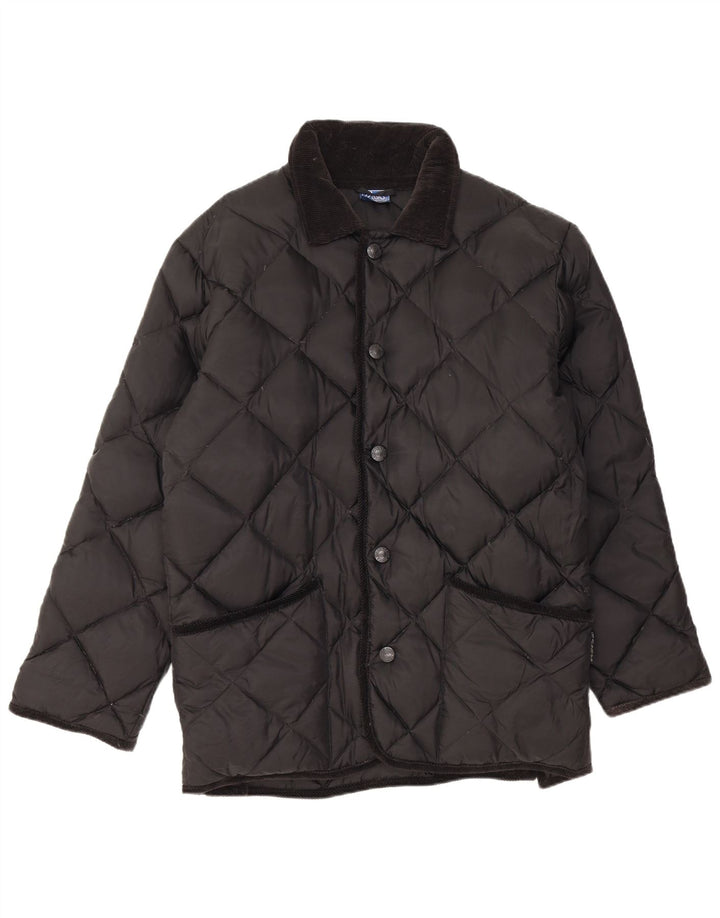 Asics Chaqueta acolchada acolchada para hombre UK 36 Small Poliamida negra